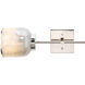 Vapor 1 Light 6 inch Opal & Nickel Wall Sconce Wall Light
