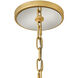 Audra 8 Light 48 inch Deluxe Gold Chandelier Ceiling Light