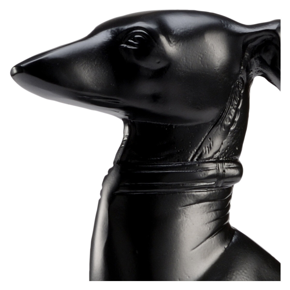 Wildwood Black Dog Statue