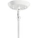 Armstrong 6 Light 20 inch White Chandelier 1 Tier Small Ceiling Light, Small