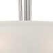 Pittman 3 Light 18 inch Brushed Nickel Pendant Ceiling Light