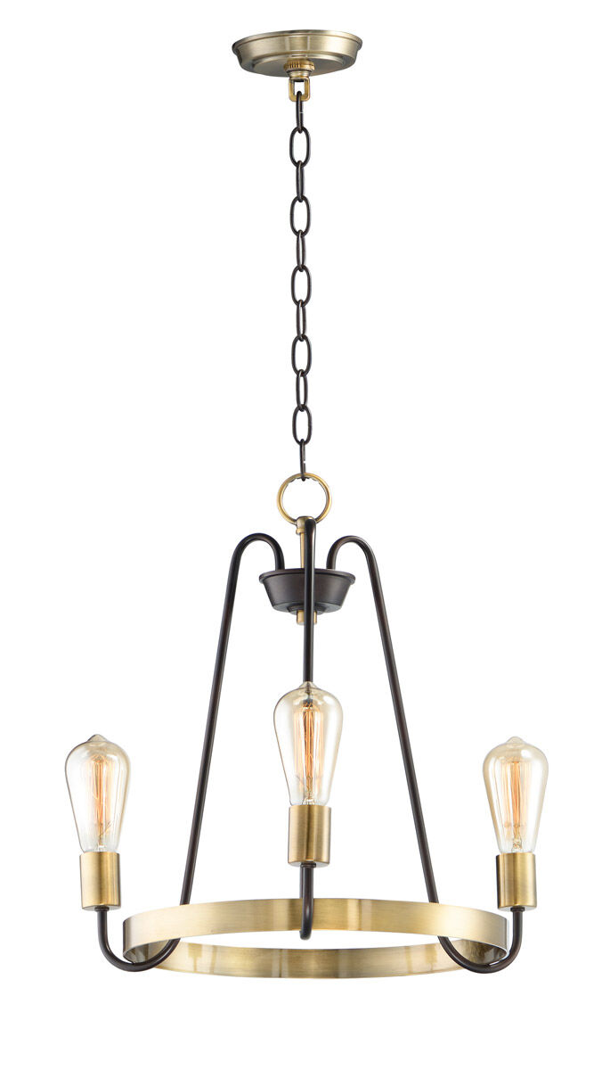 Haven 3 Light 18.50 inch Chandelier