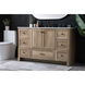 Soma 54 X 19 X 34 inch Natural Oak Vanity Sink Set