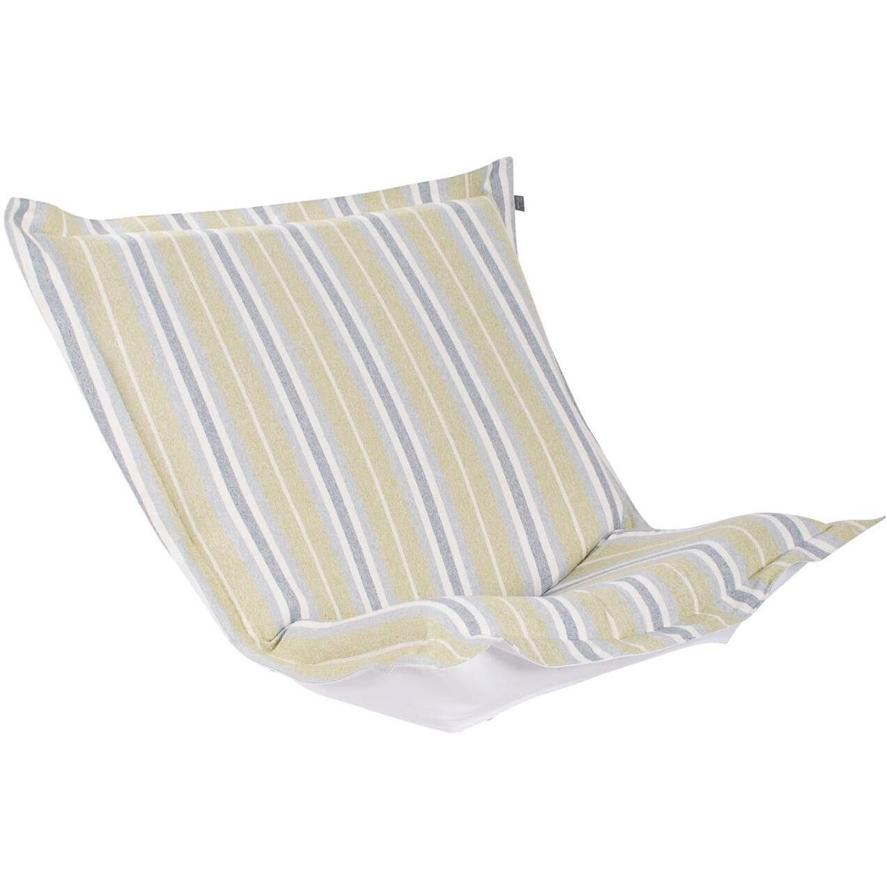 Dune Moss Outdoor Puff Chair Cover & Cushion