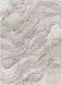 Allegro 108 X 79 inch Light Grey Rug, Rectangle