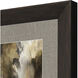 Inky Trees Gray and Black and Neutral Framed Art