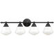 Huntley LED 32 inch Oil Rubbed Bronze Bathroom Light Wall Light