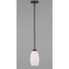 Taylor 1 Light 5 inch Textured Black Mini Pendant Ceiling Light