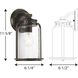 Botta Outdoor Wall Lantern, Small