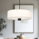 Alora Mood Theo Pendant Ceiling Light in Matte Black