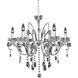 Catalani 6 Light 26 inch Chrome Chandelier Ceiling Light