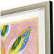 Sassy Botanica Blue and Green and Multi and Pink Framed Art
