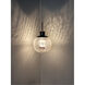 Essence 1 Light 7 inch Satin Dark Gray Pendant Ceiling Light