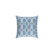 Lockhart 20 X 20 inch Denim and White Pillow