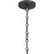 Derby 1 Light 18.5 inch Dark Bronze Pendant Ceiling Light