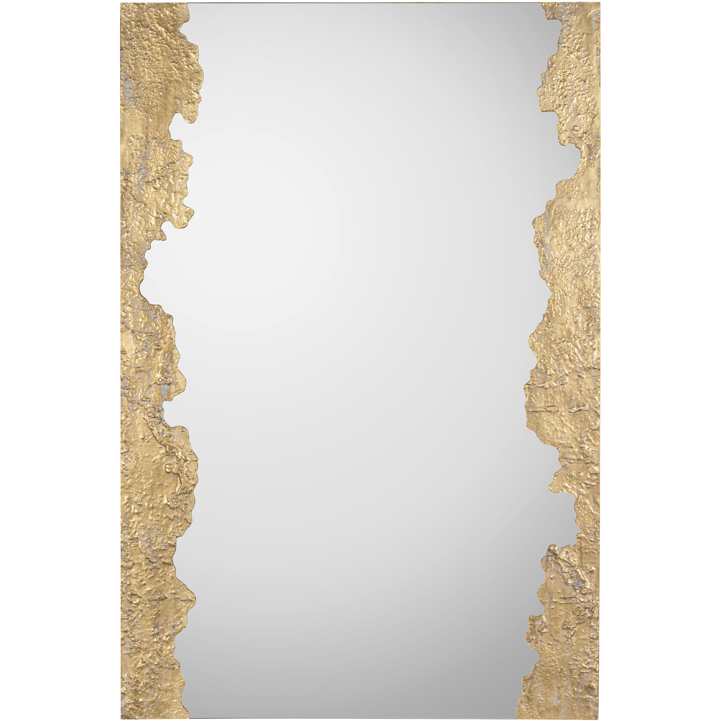 Wakame Gold Wall Mirror