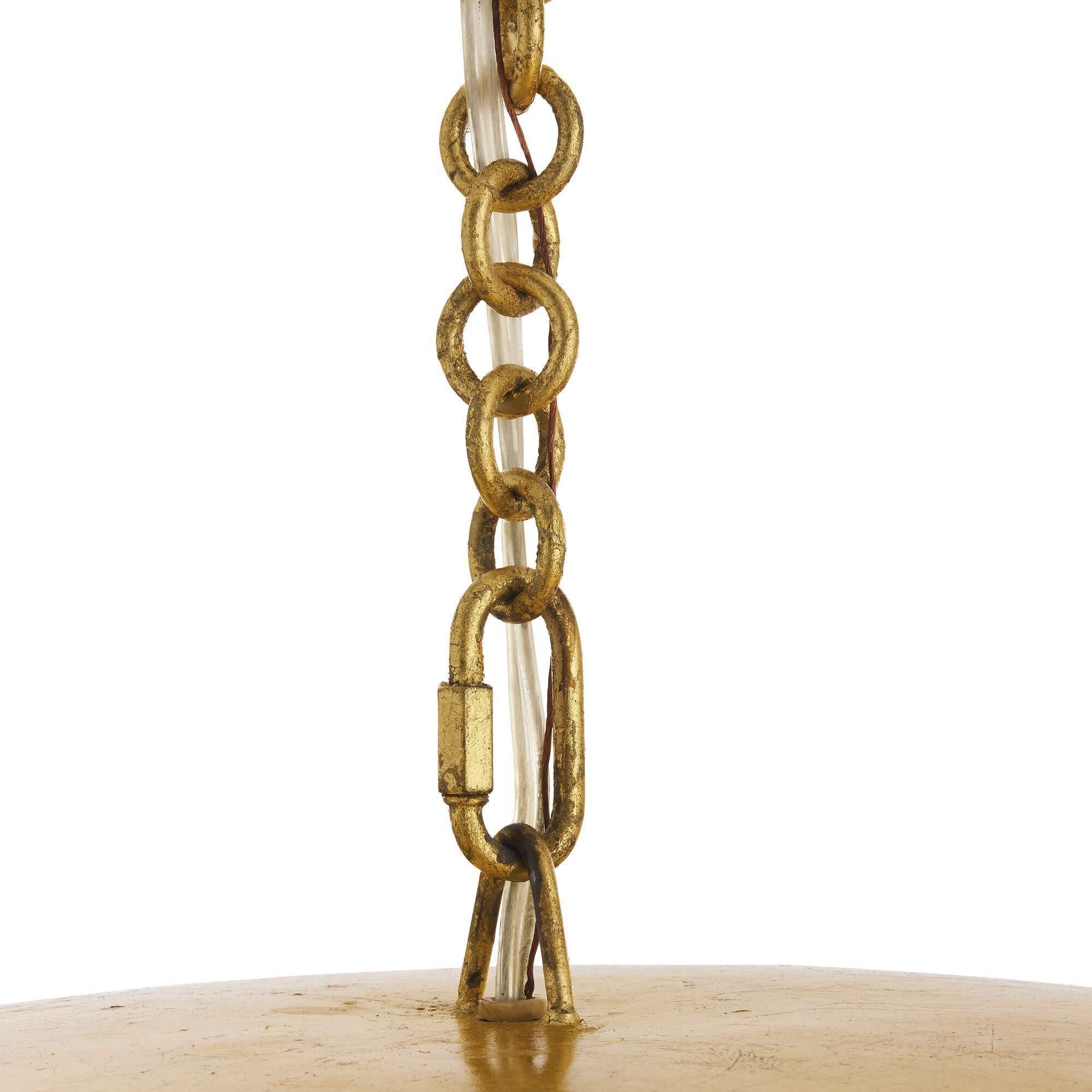 Florko 3 Light 24.5 inch Gold Leaf Chandelier Ceiling Light, Small