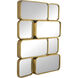 Keeley 32 X 24 inch Gold Wall Mirror