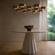 Wright 12 Light 50 inch Antique Brass Chandelier Ceiling Light