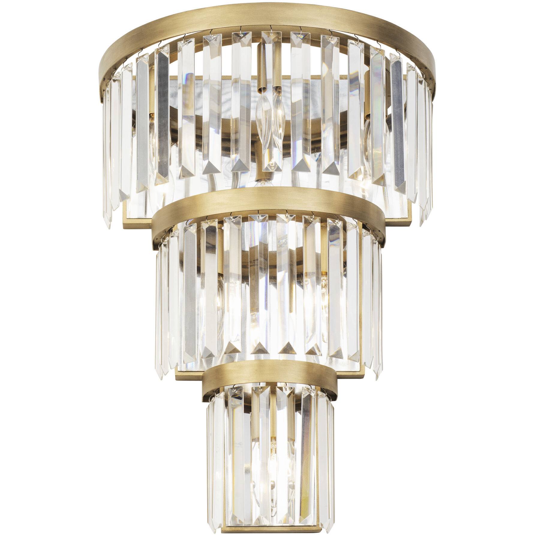 Social Club 6 Light 15 inch Havana Gold Wall Sconce Wall Light