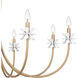 Remy 8 Light 42 inch Bronze Gold Chandelier Ceiling Light