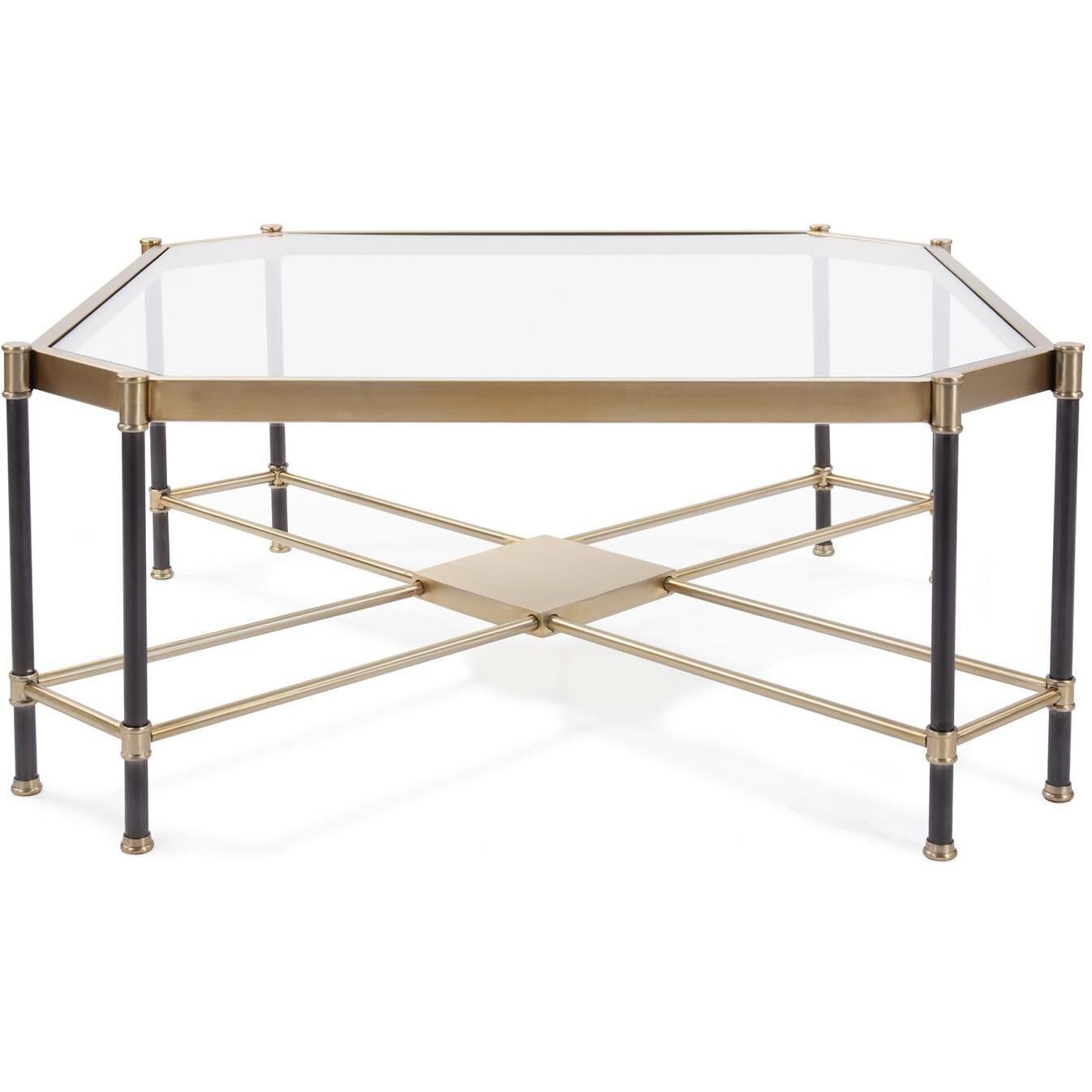 Graham Brushed Gold Coffee Table