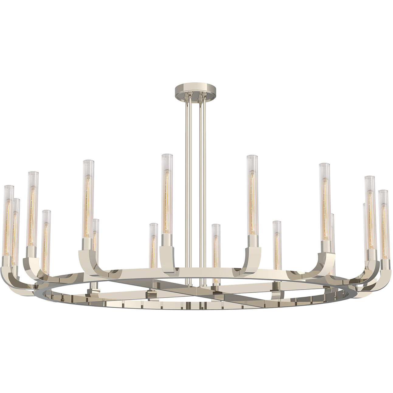 Flute 16 Light 75.19 inch Chandelier