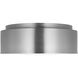 Drew & Jonathan Dartmore 2 Light 15 inch Brushed Nickel Flush Mount Ceiling Light, Medium