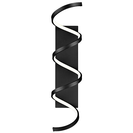 Synergy Wall Sconce Wall Light in Black