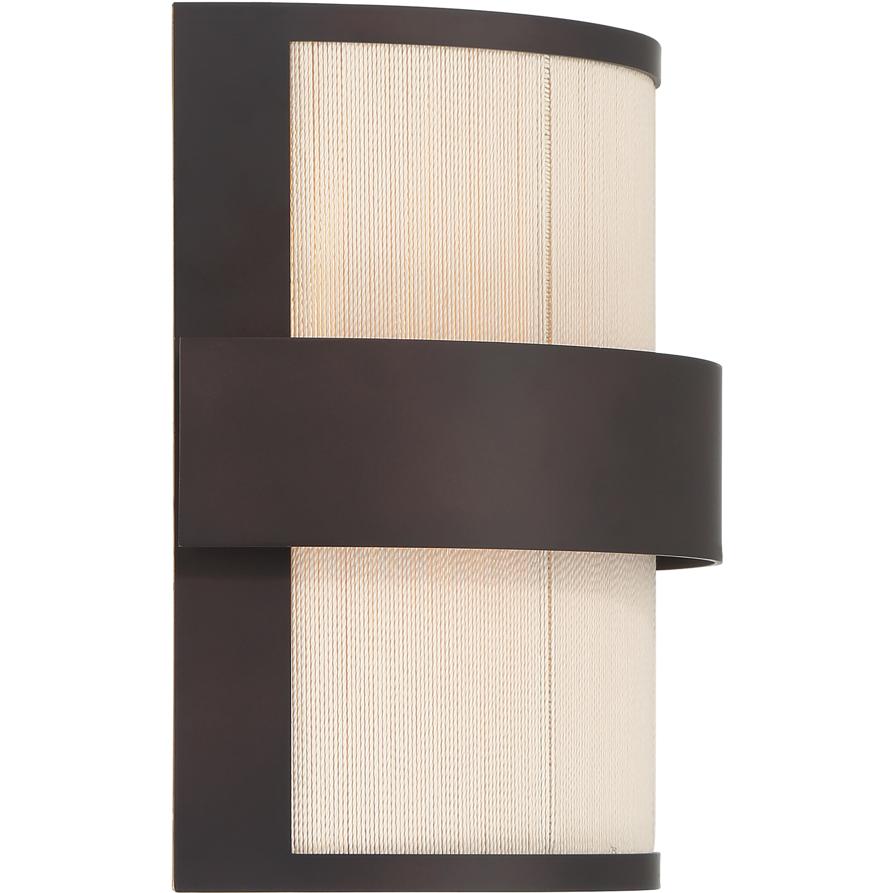 Harbor Wrap Wall Sconce Wall Light in Legacy Brass and Dark Bronze