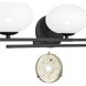 Julep LED 24 inch Matte Black Vanity Light Wall Light