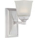 Trenton LED 4.5 inch Satin Platinum Wall Sconce Wall Light