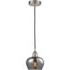 Edison Fenton 1 Light 7 inch Brushed Satin Nickel Mini Pendant Ceiling Light