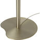 Koloa 61 inch 60.00 watt Champagne Floor Lamp Portable Light