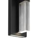 Arles LED 18 inch Sand Black Outdoor Wall Sconce