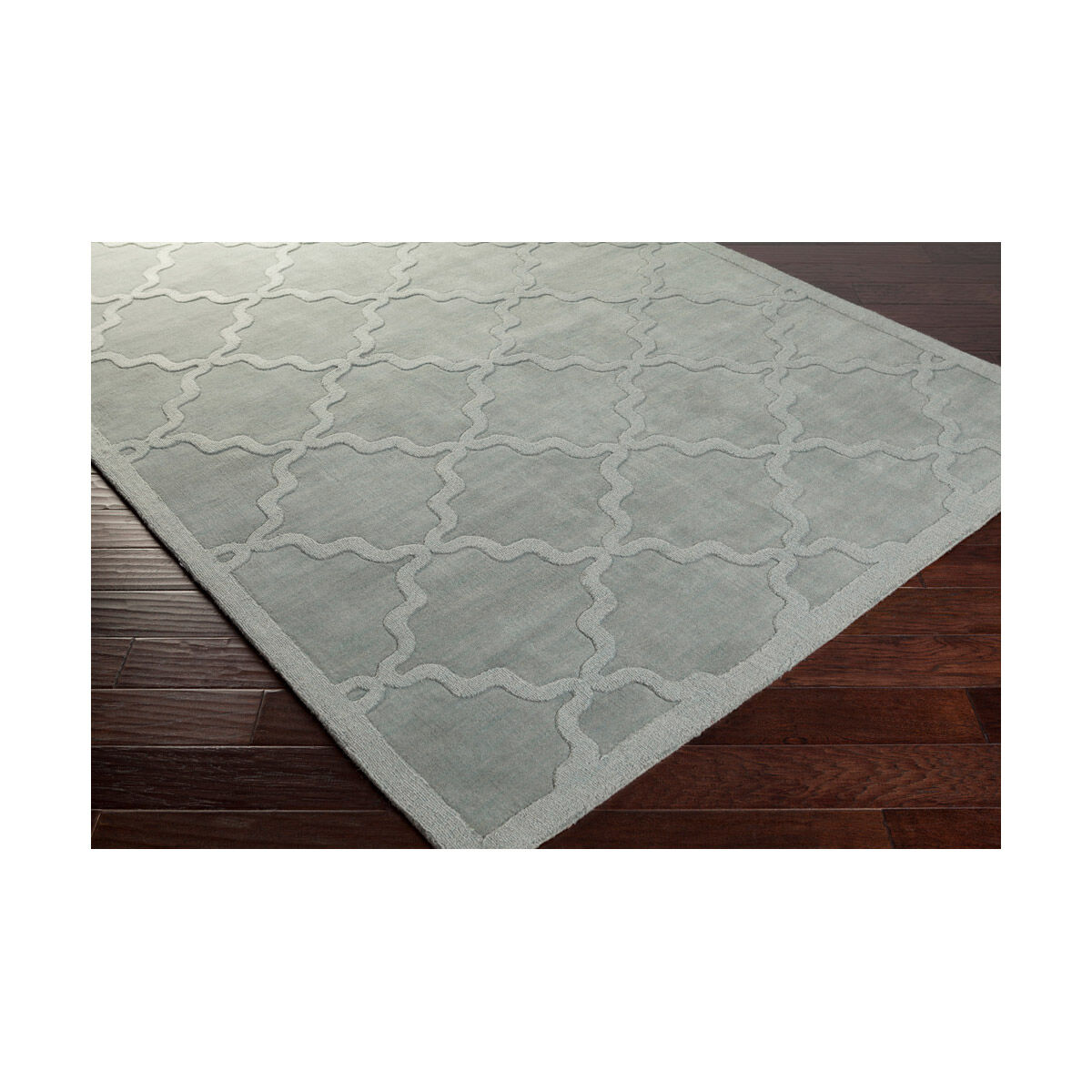 Central Park 168 X 27 inch Ice Blue/Sage Rugs, Runner