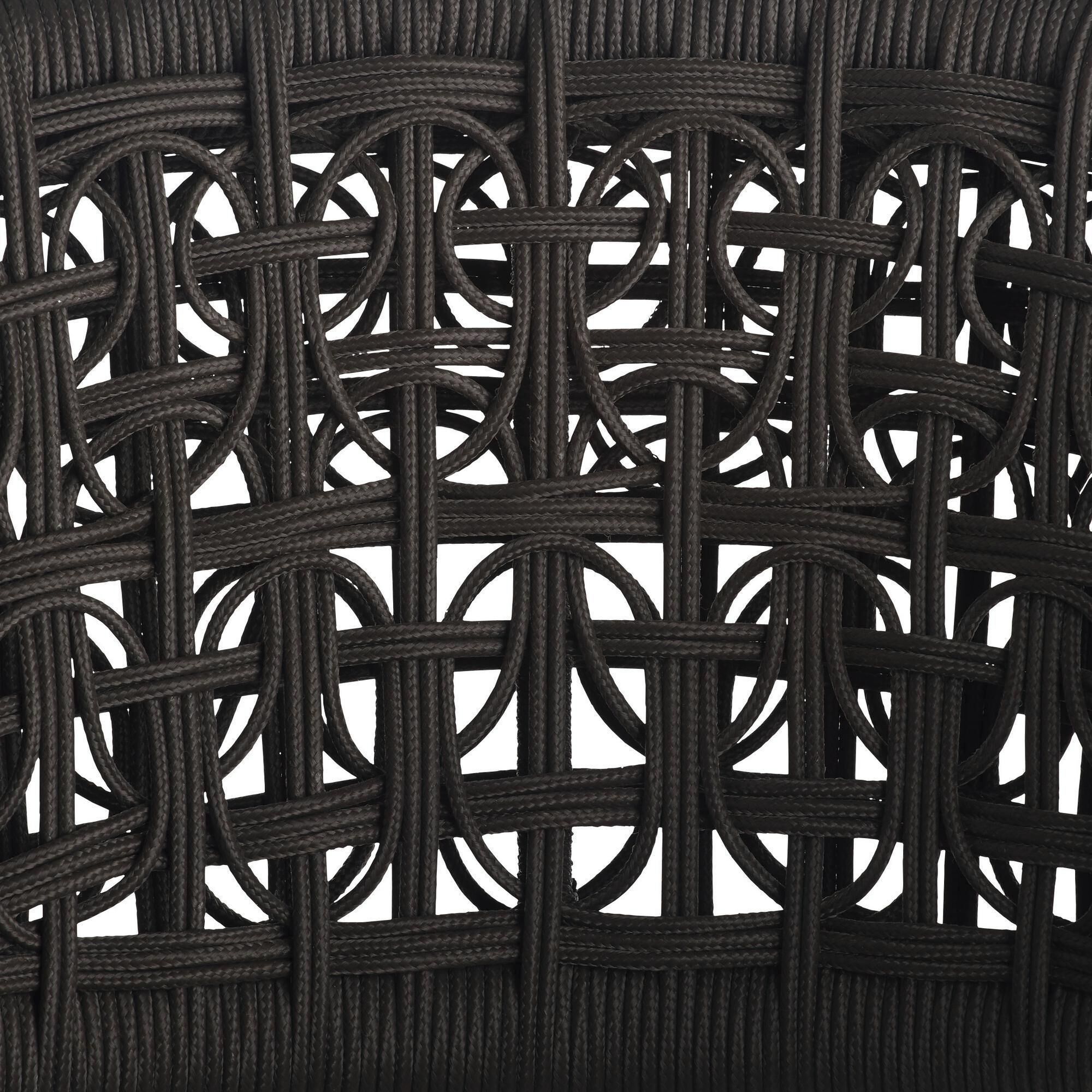 Juri 39.5 inch Porpoise and Charcoal Brown with Dark Gray Outdoor Counter Stool