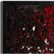 Ruan Wei's Crimson Horizon 47.25 X 47.25 inch Abstract Art