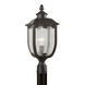Signature 1 Light 22 inch Black Outdoor Post Light