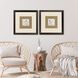 Fragrant Perch Brown and Gray Framed Art, Propac