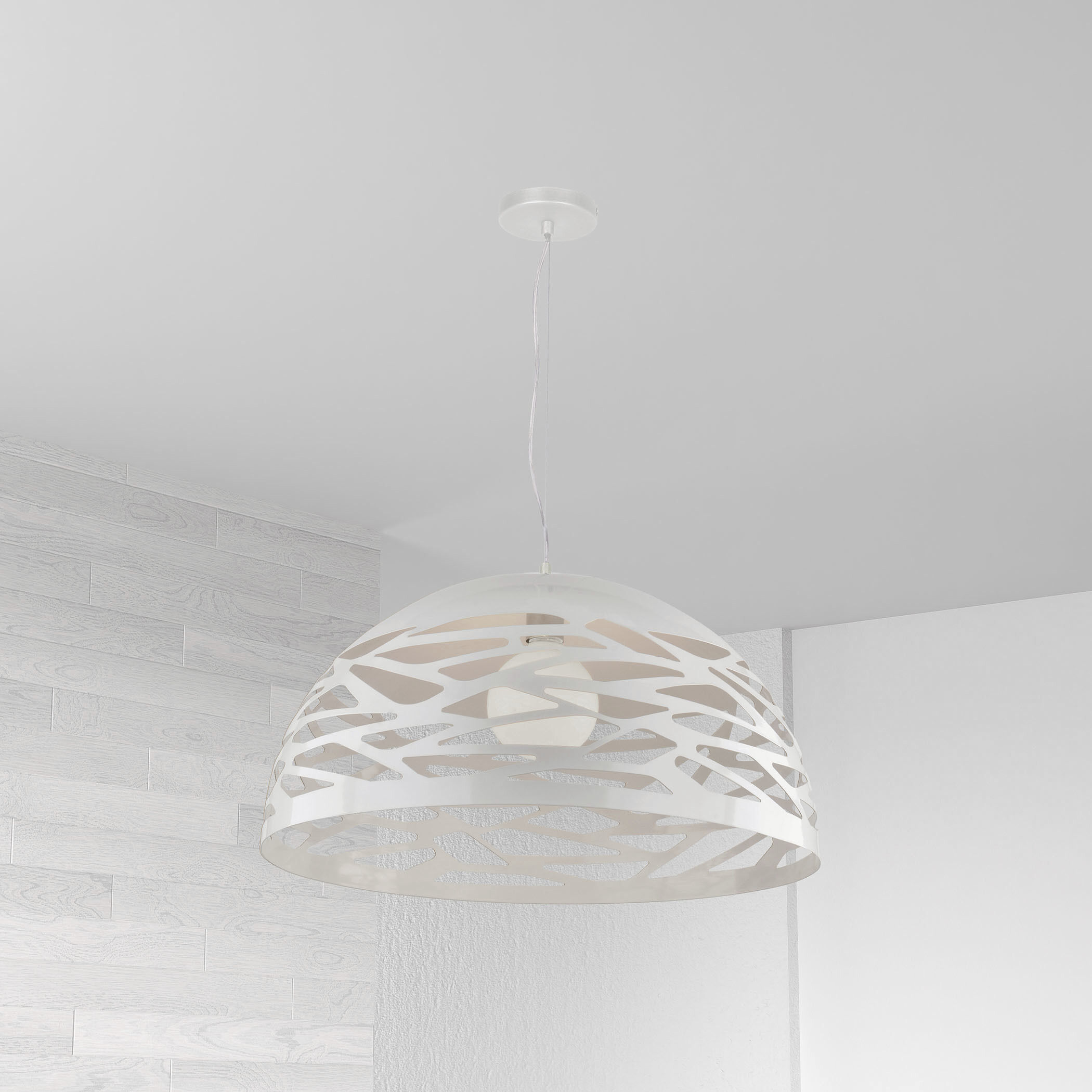 Coral LED 20 inch White Pendant Ceiling Light