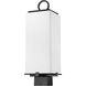 Sana 2 Light 20 inch Black Outdoor Post Mount Fixture