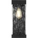 Thompson 1 Light 16 inch Black Outdoor Wall Sconce