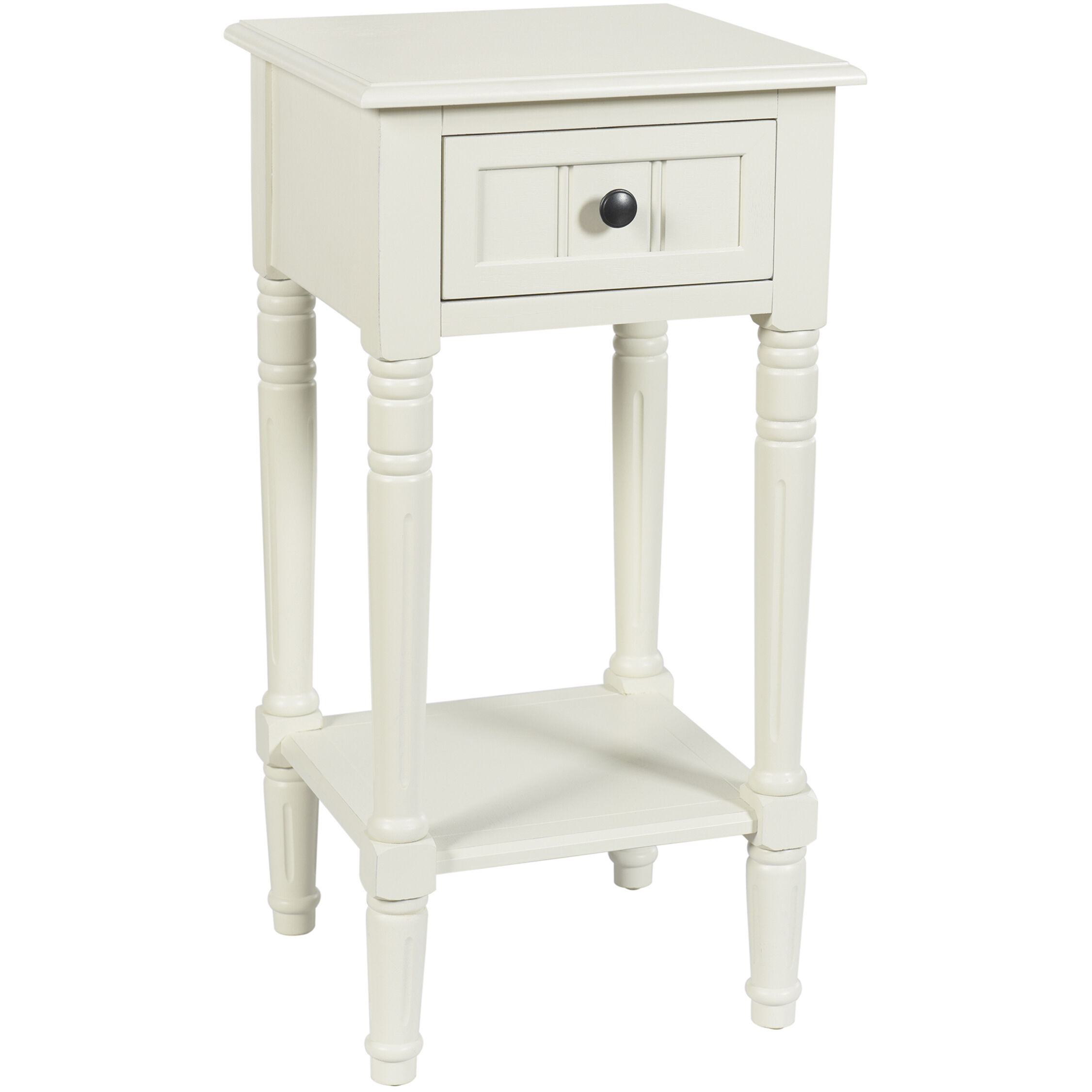 Hampton 28 X 14 inch Antique White End/Side Table