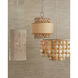 Isola 4 Light 18.25 inch Khaki Pendant Ceiling Light