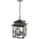 Calvert 4 Light 12 inch Oil-Rubbed Bronze Exterior Hanging Lantern