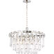 C&M by Chapman & Myers Arden 10 Light 24.13 inch Polished Nickel Chandelier Ceiling Light