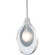 Art & Alchemy Veneto 1 Light 3.7 inch Sterling Pendant Ceiling Light