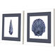In the Blue Too / In the Deep Blue Blue Framed Art, Propac