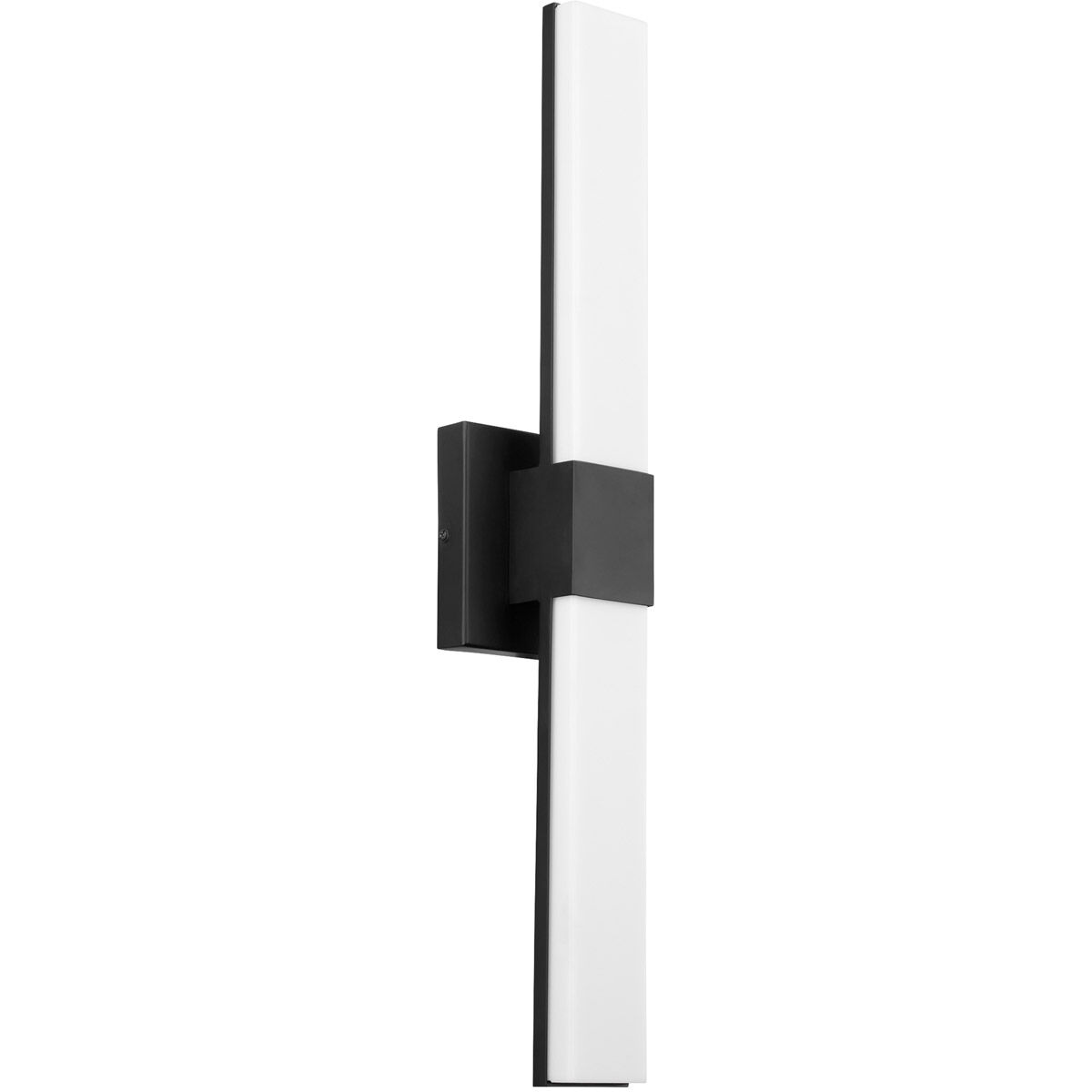 Fort Worth 2 Light 24 inch Matte Black Vanity Light Wall Light
